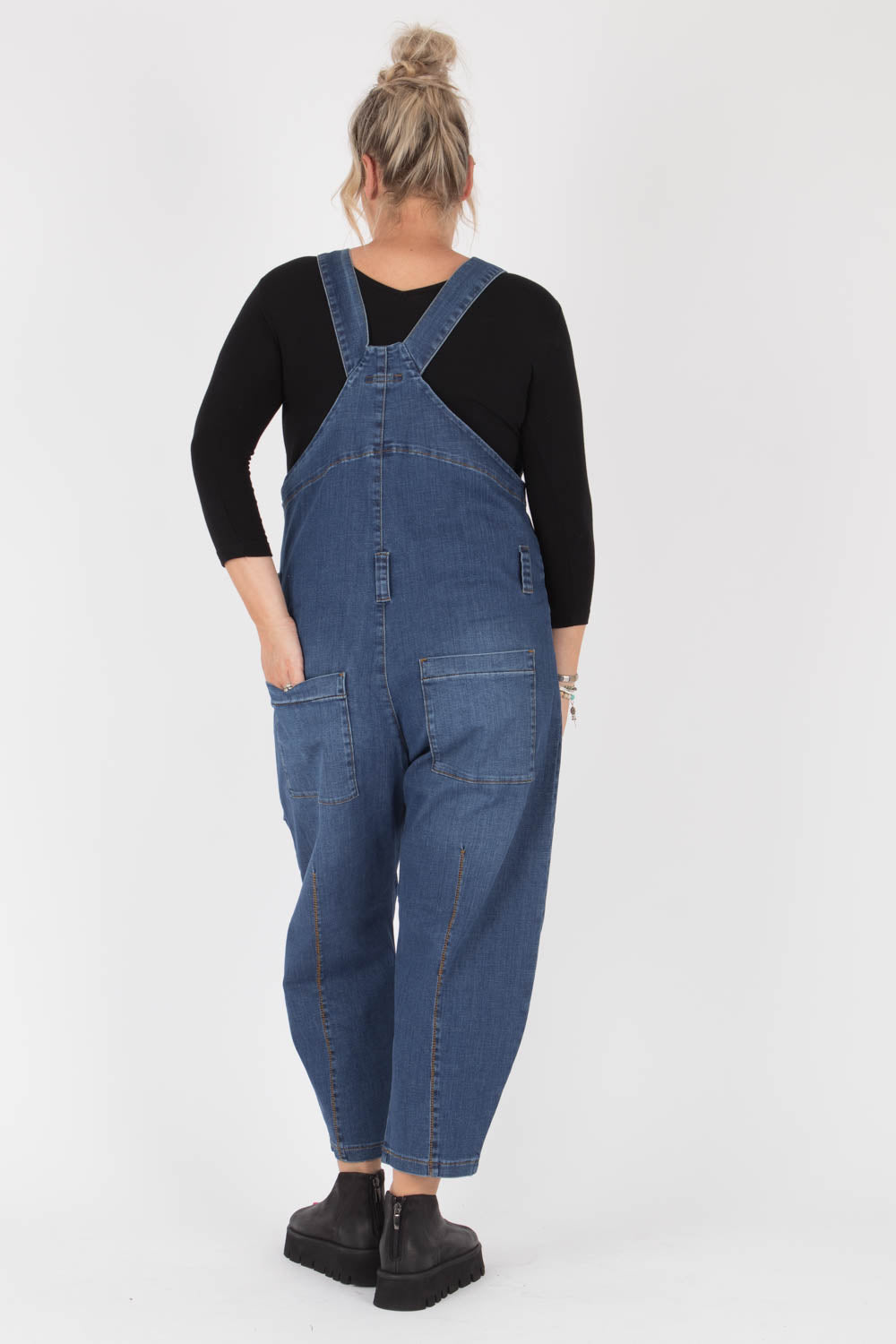 Lurdes Bergada Denim Dungarees