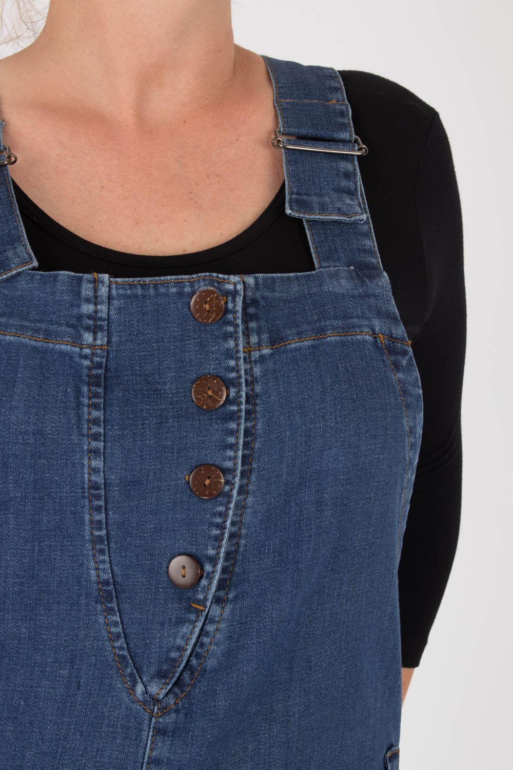 Lurdes Bergada Denim Dungarees