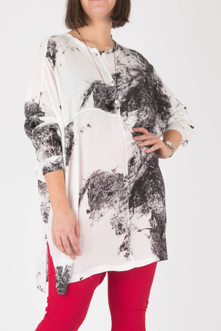 Lurdes Bergada Printed Oversize Shirt