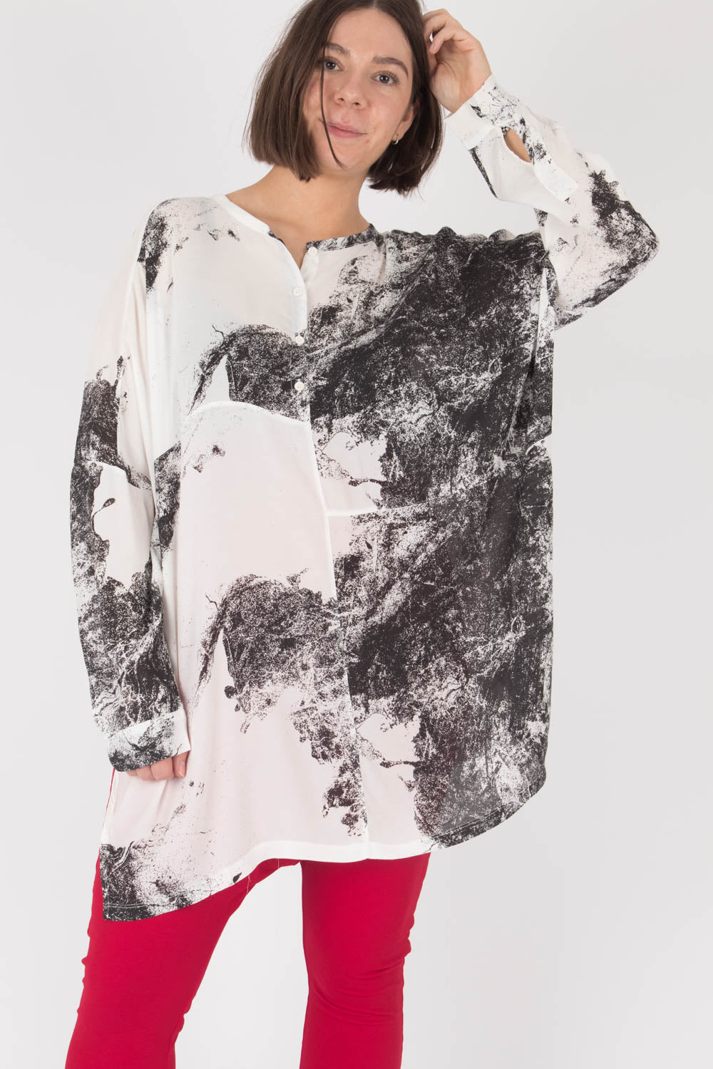 Lurdes Bergada Printed Oversize Shirt