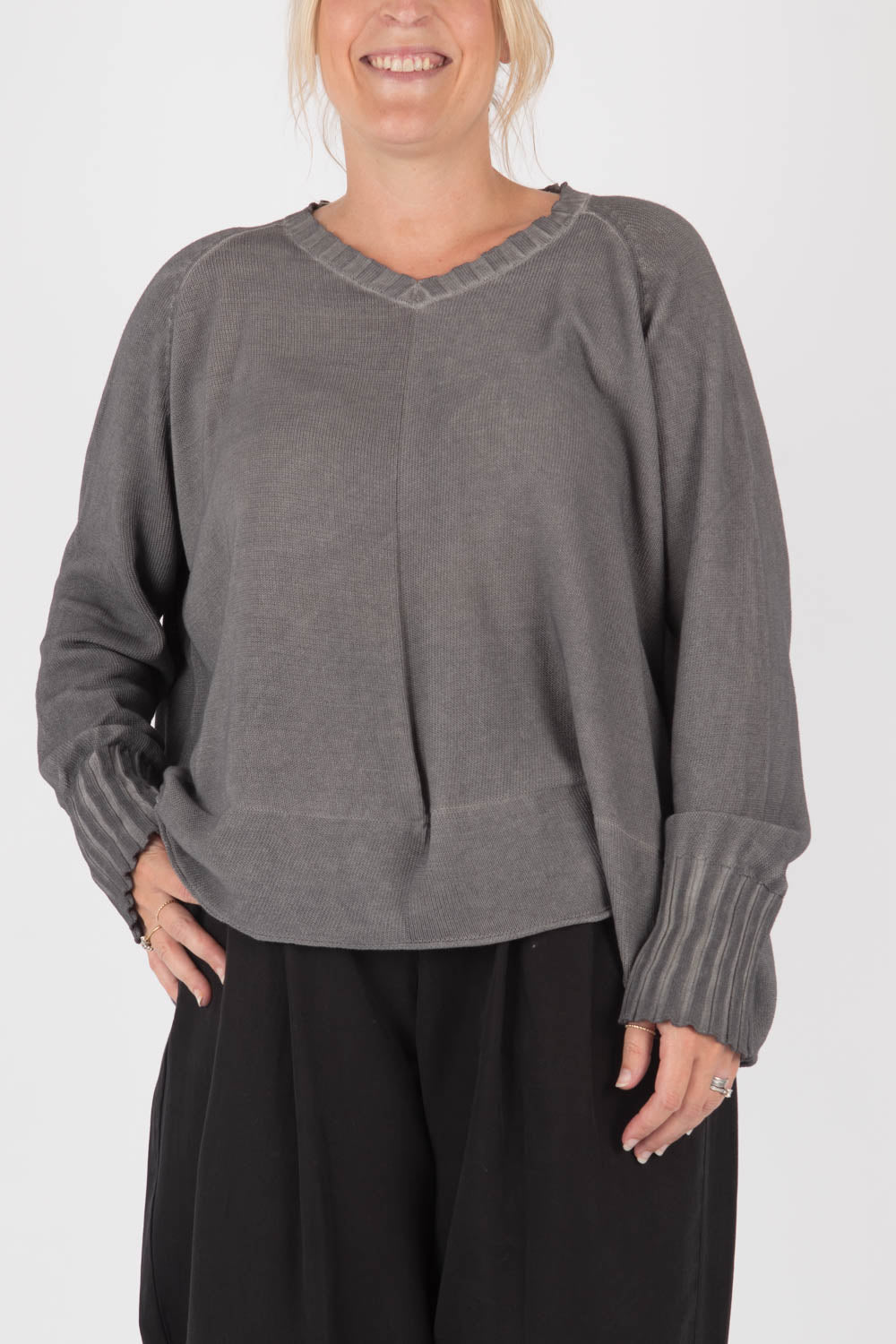 Rundholz Dip Pullover