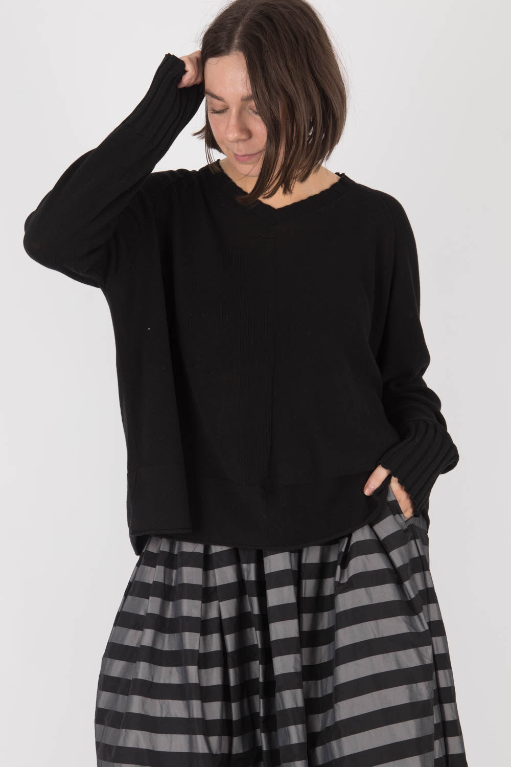 Rundholz Dip Pullover