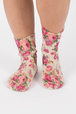 Magnolia Pearl Floral Lil Dipper Socks