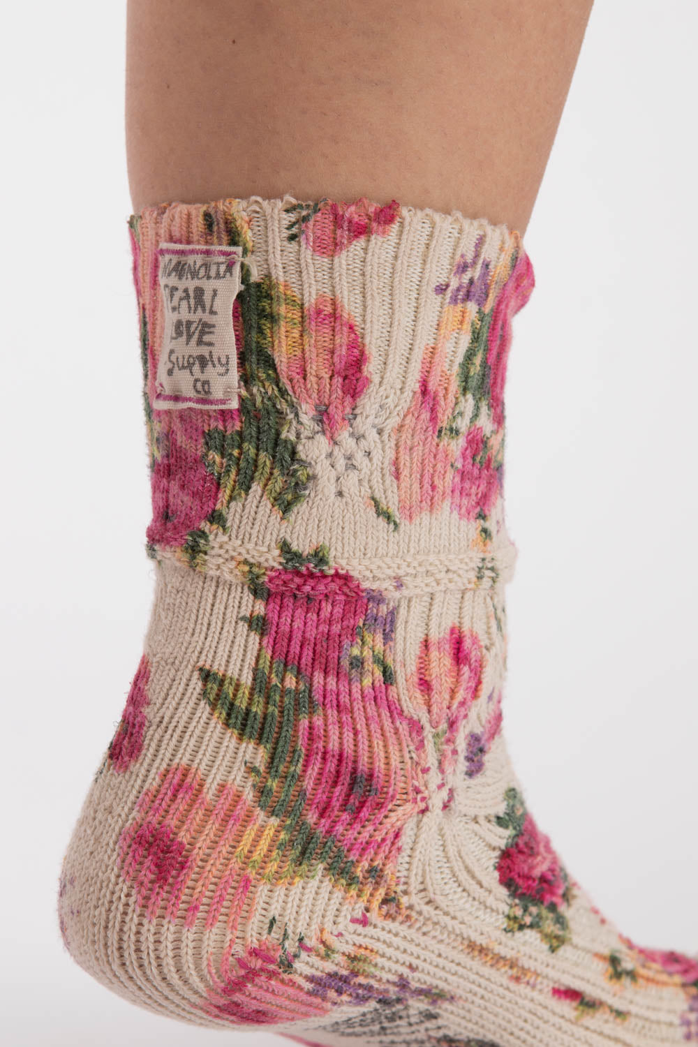 Magnolia Pearl Floral Lil Dipper Socks