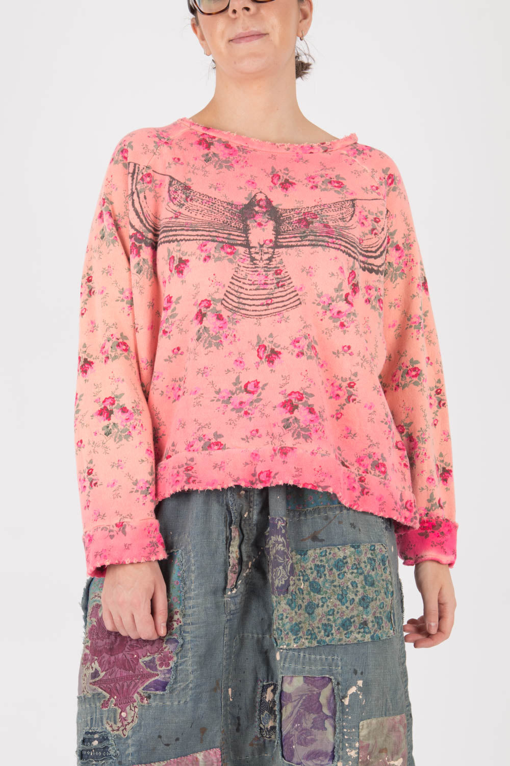 Magnolia Pearl Floral Hawk Richi Sweatshirt