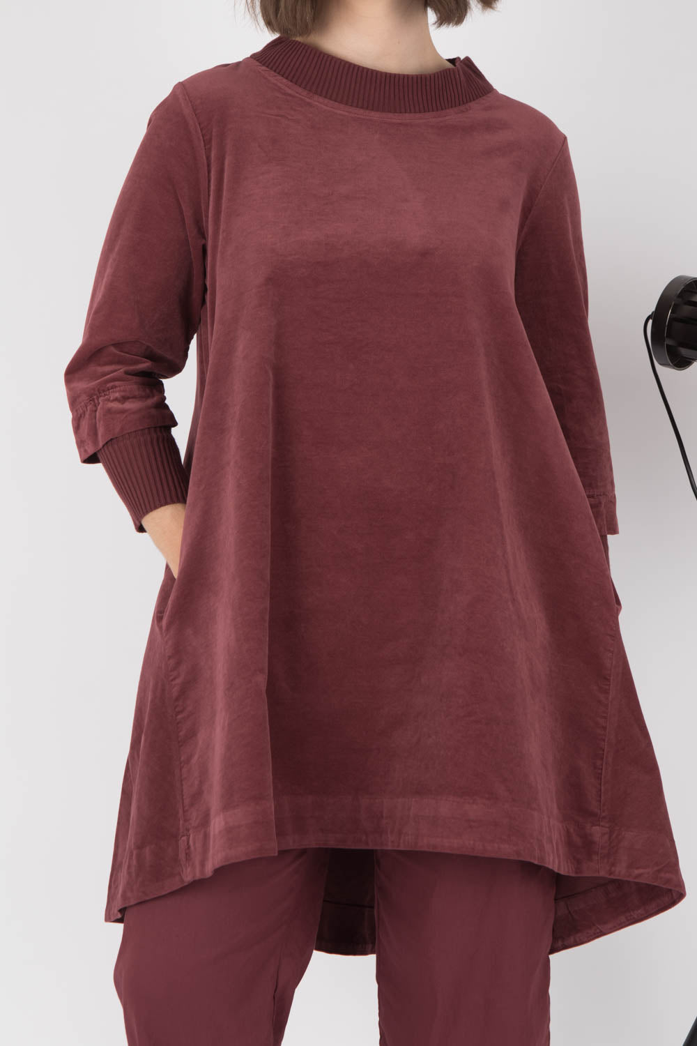 AMICI by Baci Velvet Tunic