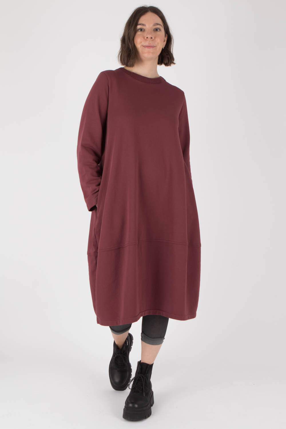 AMICI by Baci Midi Sweatshirt Dress