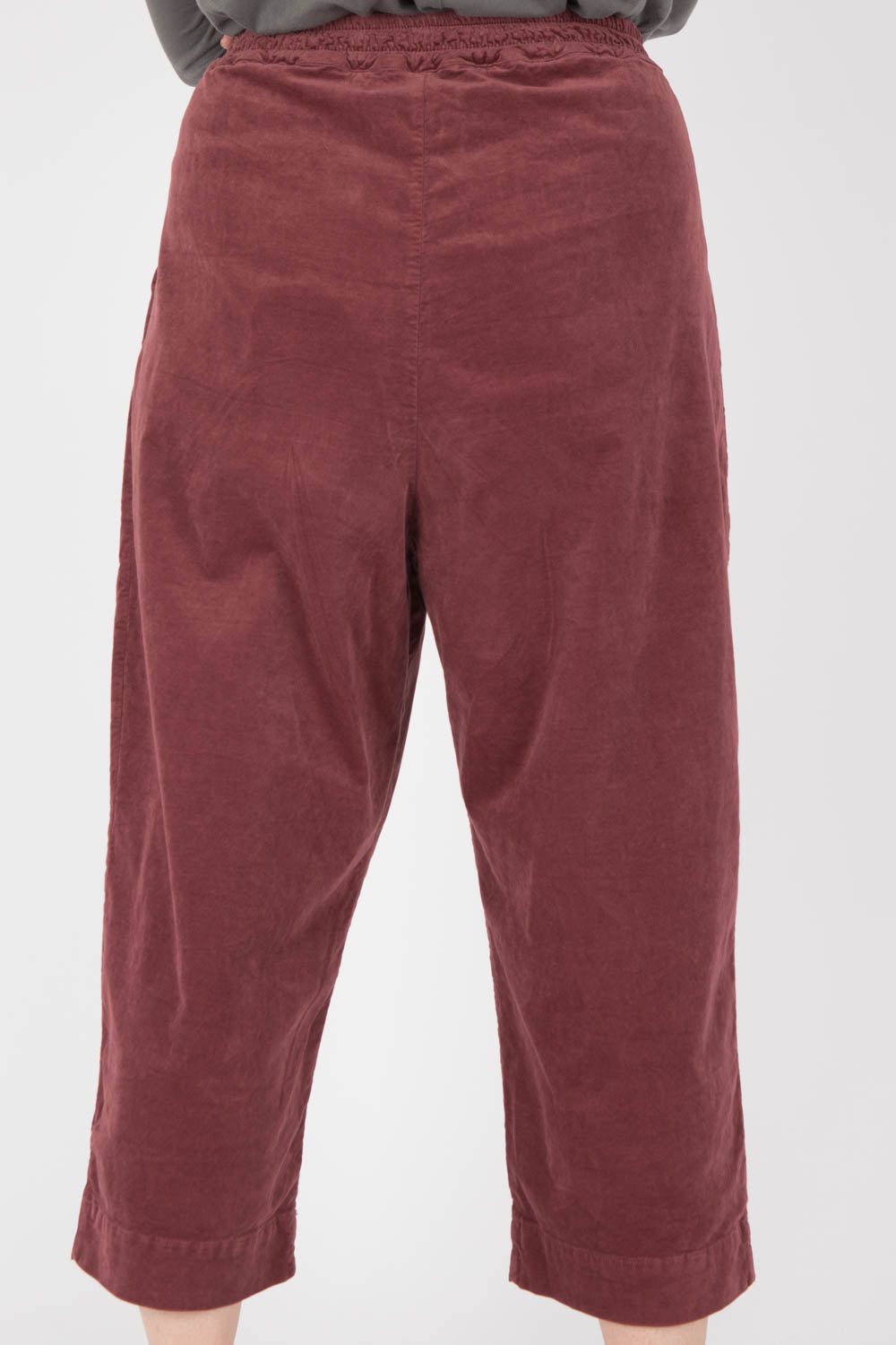 AMICI by Baci Velvet Pleated Trousers