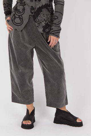 AMICI by Baci Velvet Pleated Trousers