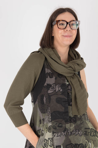 StudioB3 Avorio One-Sleeve Scarf