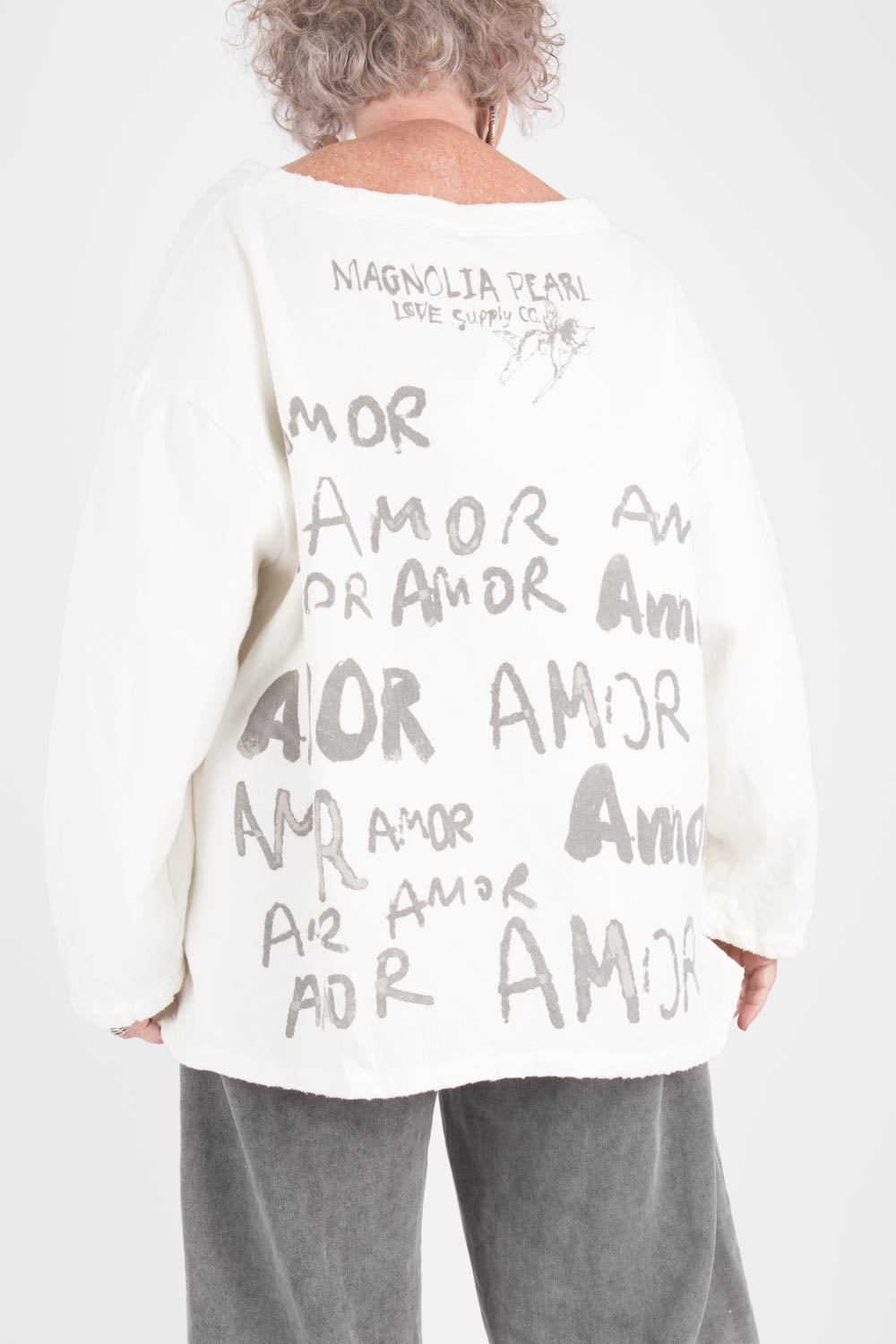 Magnolia Pearl Love Amor Nago Sweatshirt