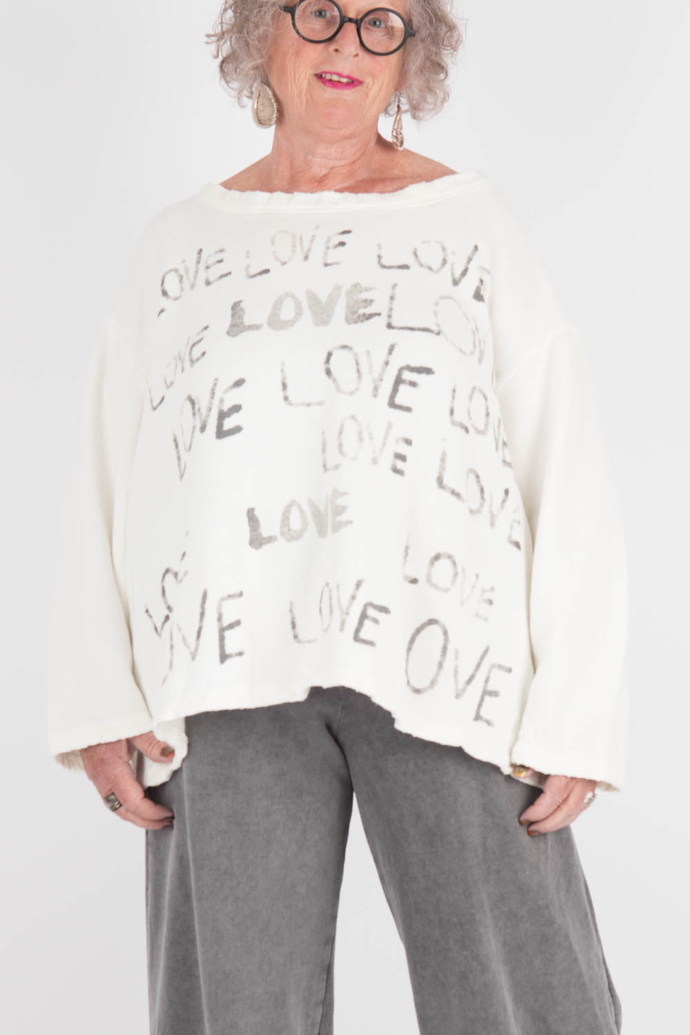 Magnolia Pearl Love Amor Nago Sweatshirt