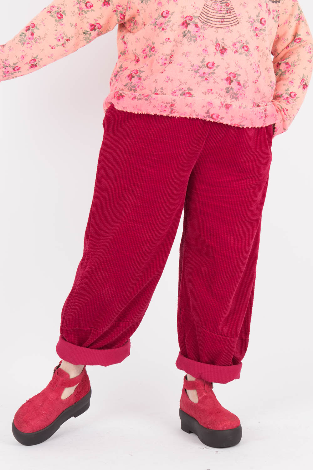 Walkers.Style Barrel Berry Trousers