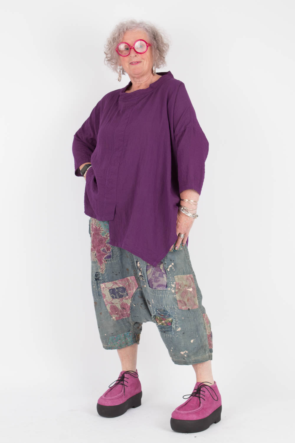 Walkers.Style Annie Aubergine Top