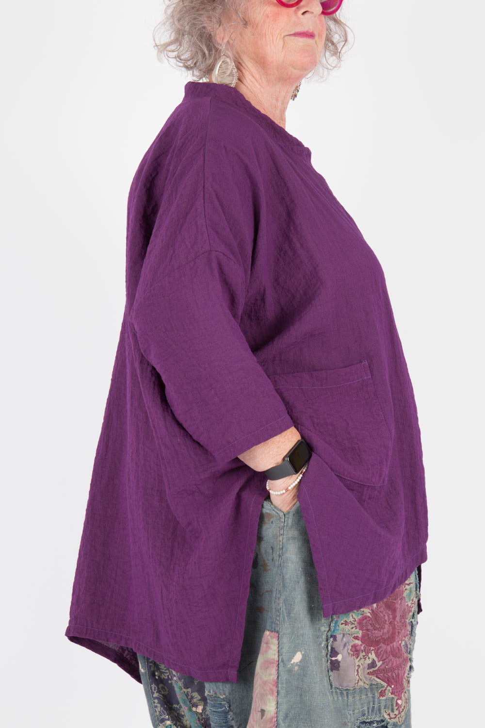 Walkers.Style Annie Aubergine Top