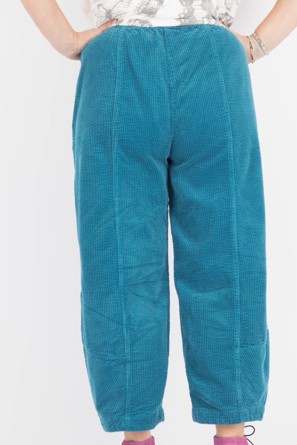 Walkers.Style Barrel Kingfisher Trousers