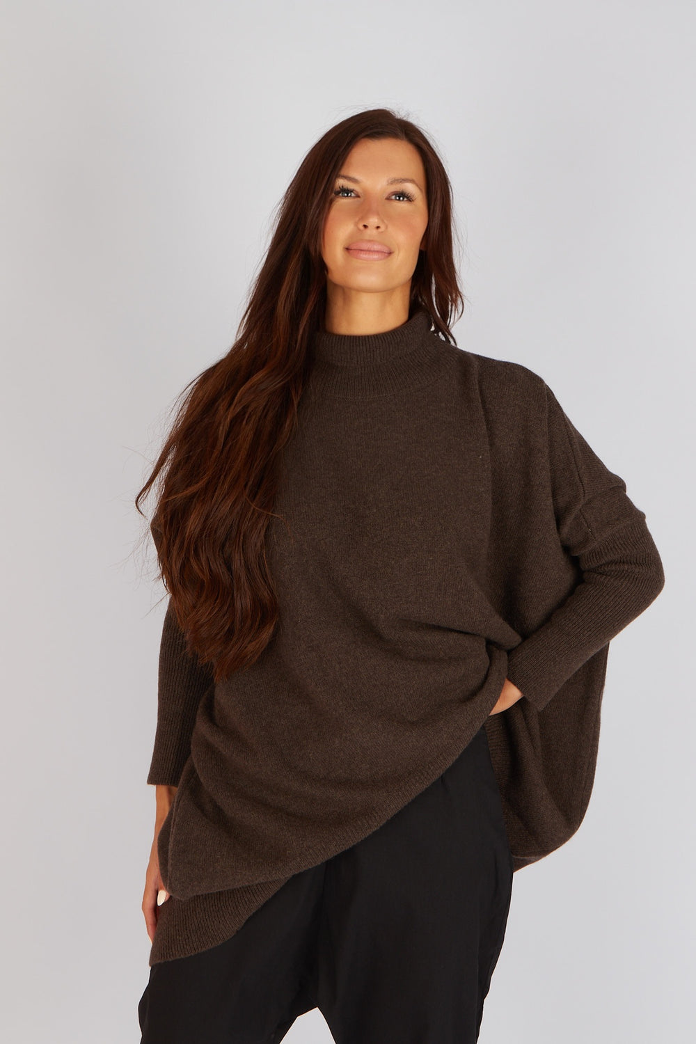 Sort Aarhus Chantal Knitted Tunic