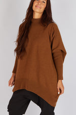 Sort Aarhus Chantal Knitted Tunic