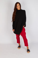 Sort Aarhus Chantal Knitted Tunic