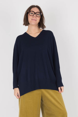 Maud & Sacha V Neck Merino Pullover