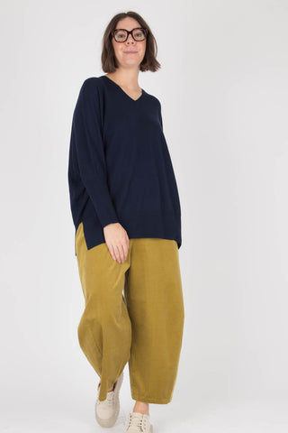 Maud & Sacha V Neck Merino Pullover