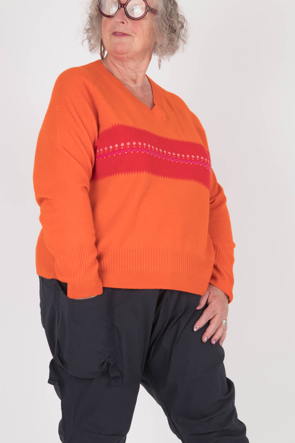 Maud & Sacha 'Nordic Style' Merino Pullover