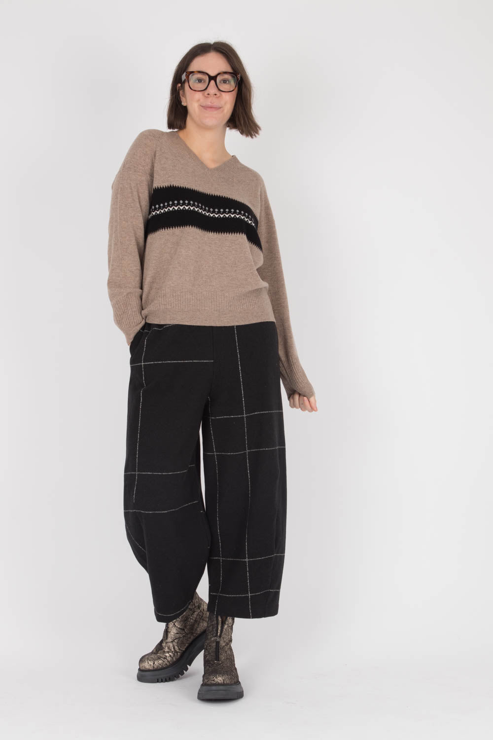 Maud & Sacha 'Nordic Style' Merino Pullover