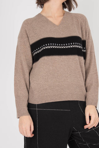 Maud & Sacha 'Nordic Style' Merino Pullover