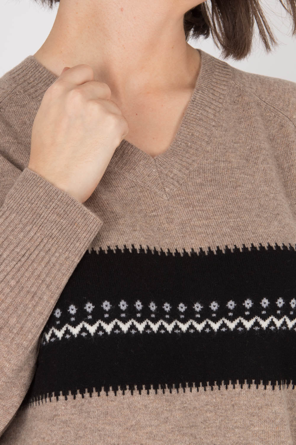 Maud & Sacha 'Nordic Style' Merino Pullover