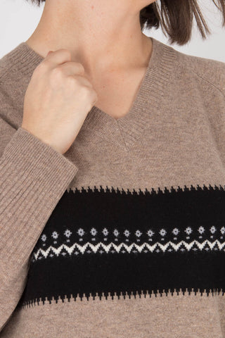 Maud & Sacha 'Nordic Style' Merino Pullover