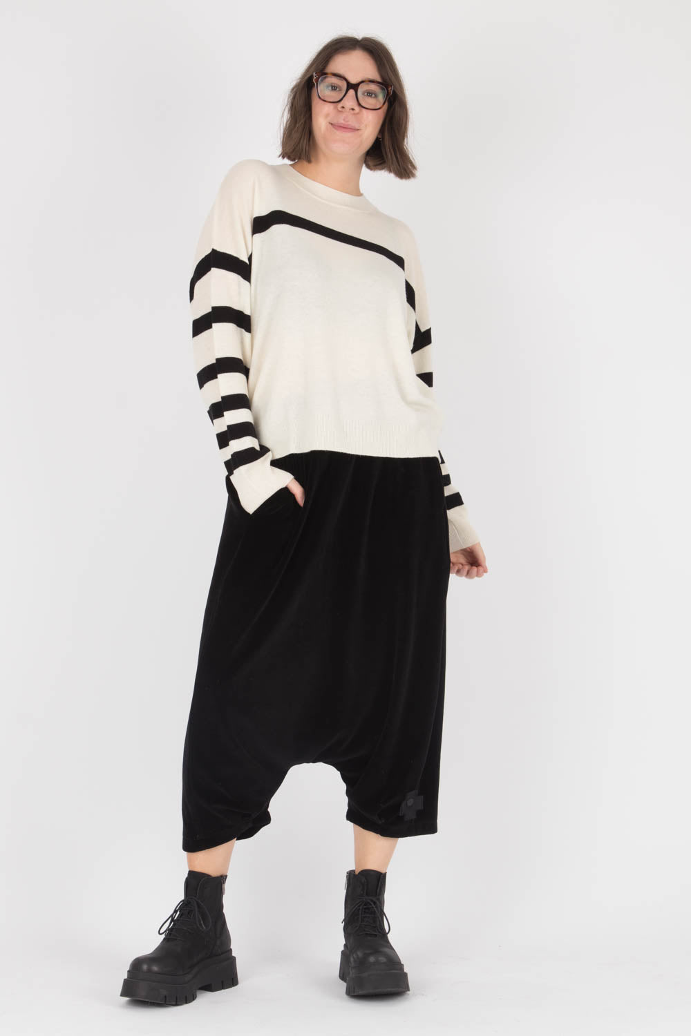 Maud & Sacha Merino Stripe Pullover