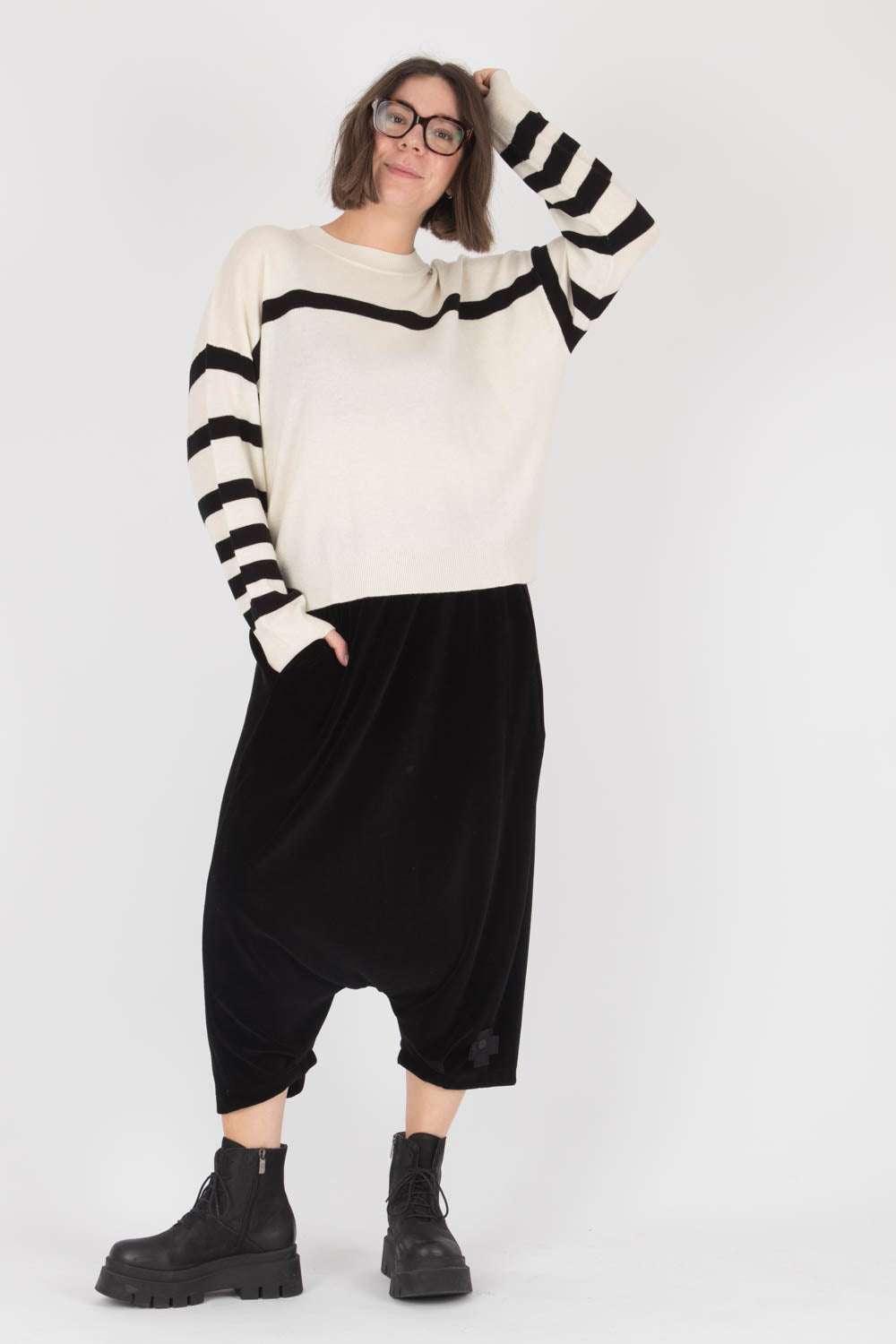 Maud & Sacha Merino Stripe Pullover