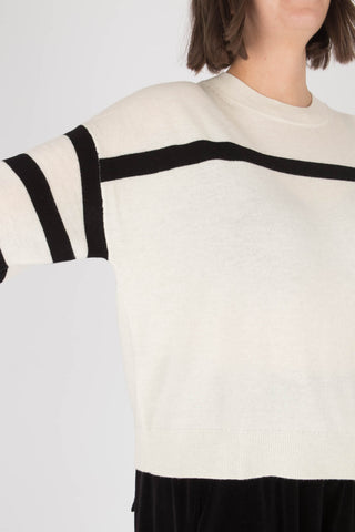 Maud & Sacha Merino Stripe Pullover