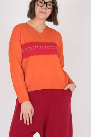 Maud & Sacha 'Nordic Style' Merino Pullover