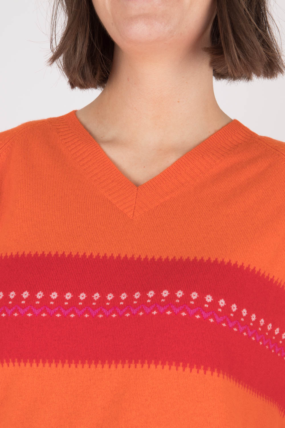 Maud & Sacha 'Nordic Style' Merino Pullover