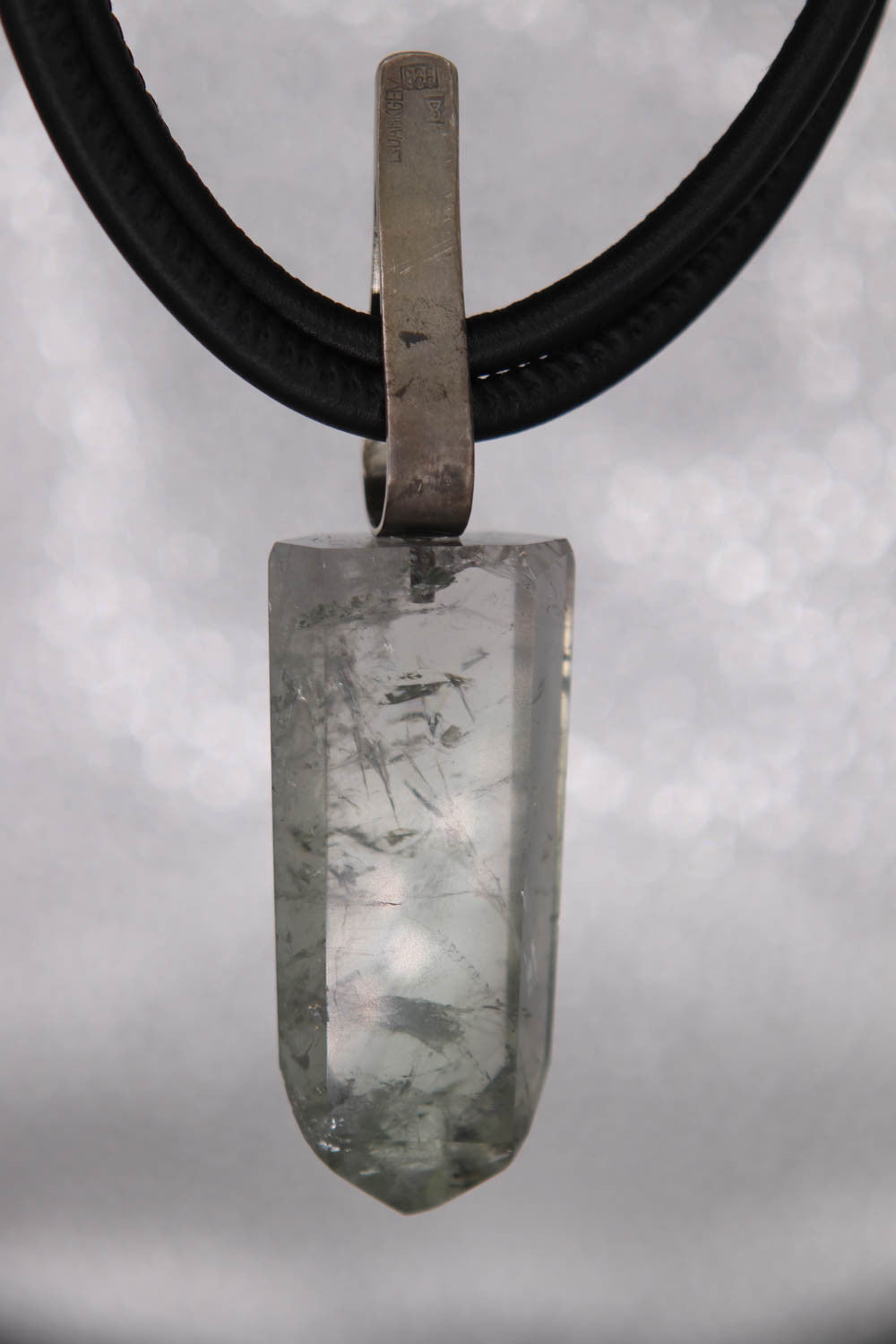 DARKGEM Prasiolite Pendant