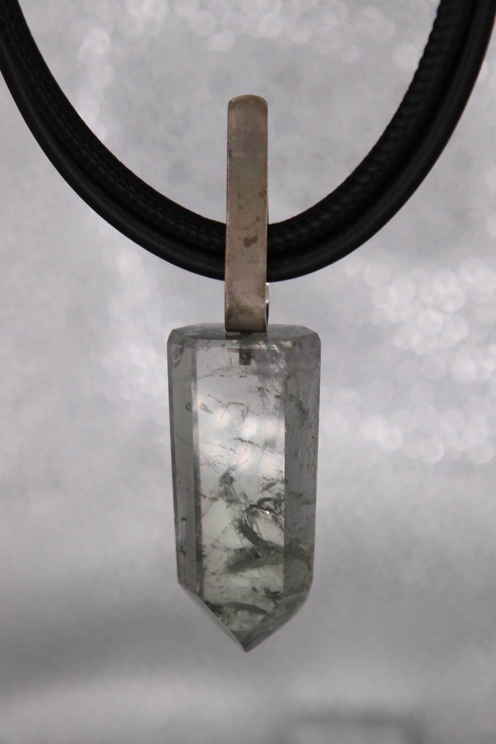 DARKGEM Prasiolite Pendant