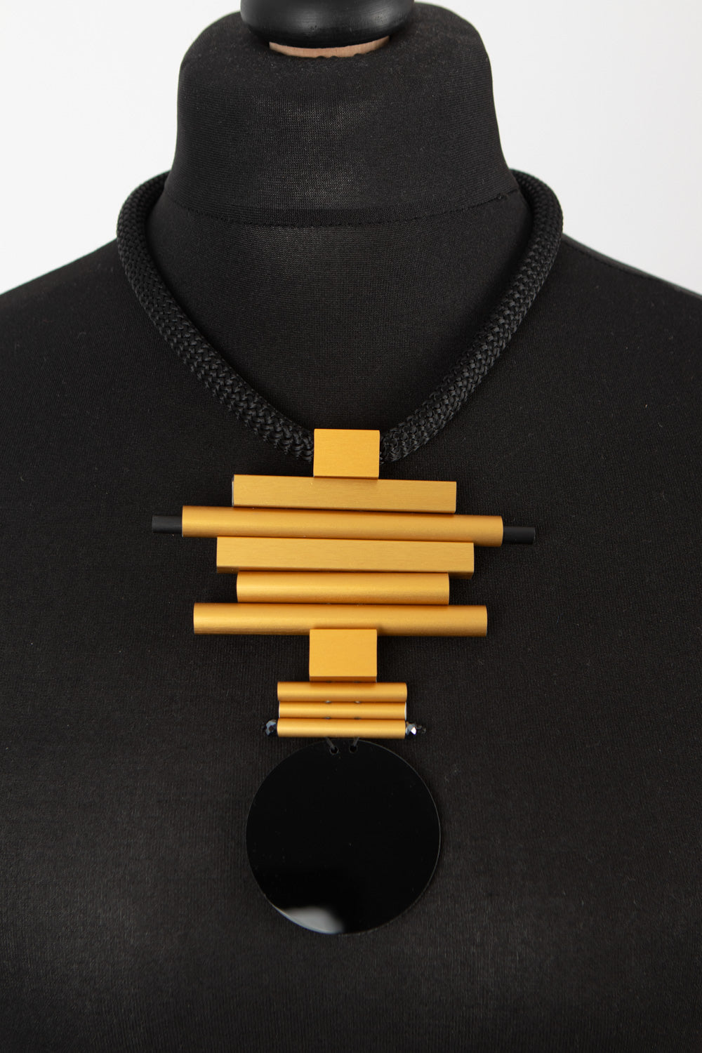 Christina Brampti Urban Abstract Geometric Necklace