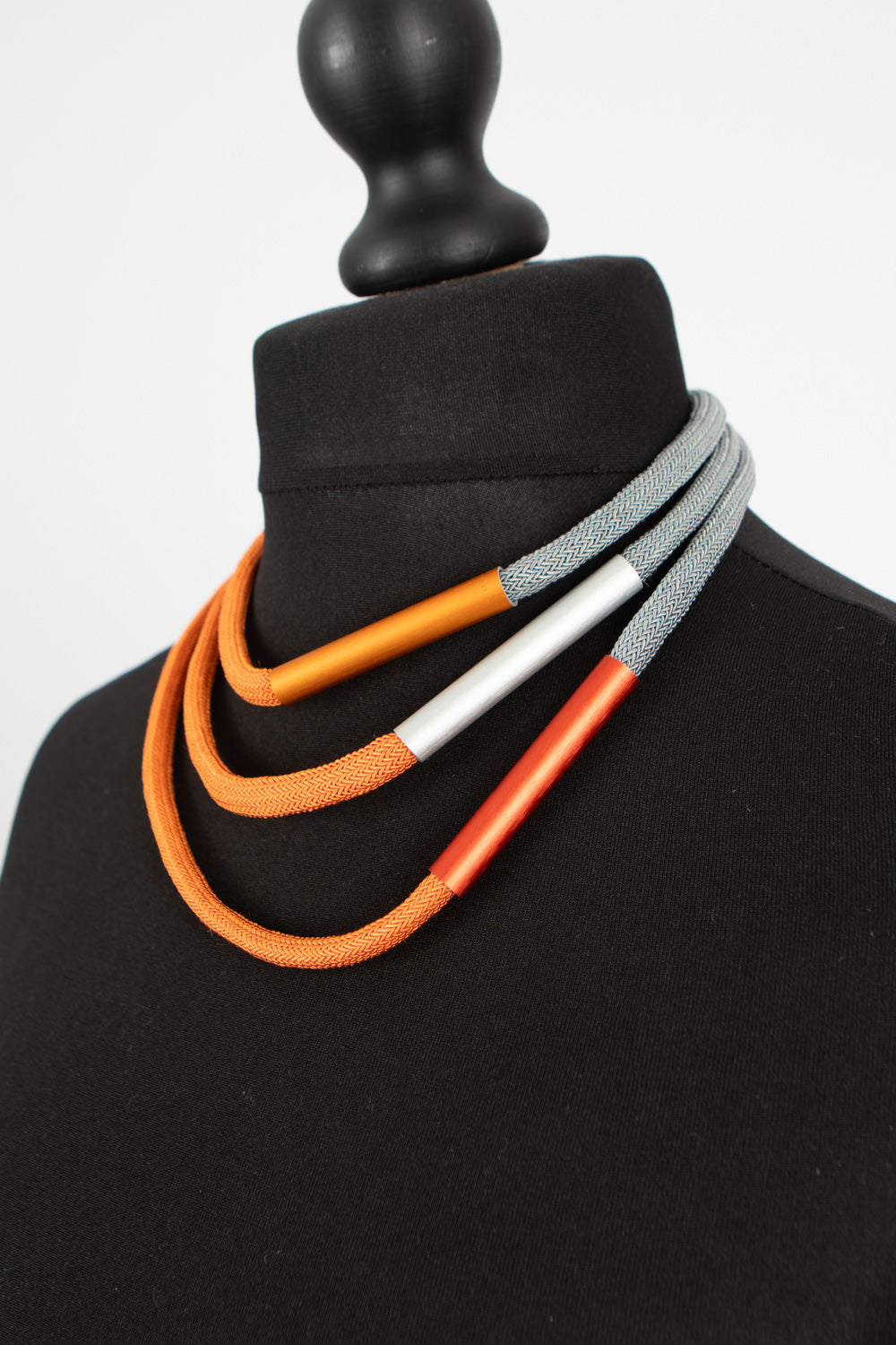 Christina Brampti Beyond Simplicity Tube Necklace