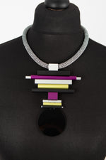 Christina Brampti Urban Abstract Geometric Necklace