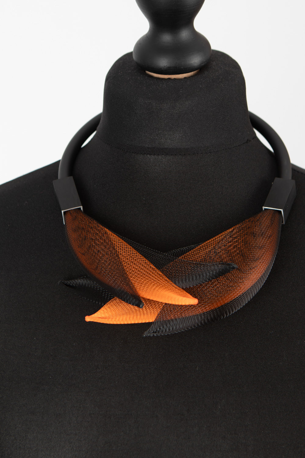 Christina Brampti See the Invisible Net Necklace