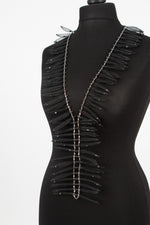 Christina Brampti See the Invisible Mesh Necklace