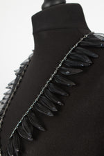Christina Brampti See the Invisible Mesh Necklace