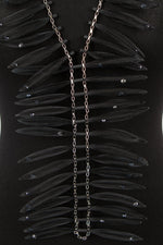 Christina Brampti See the Invisible Mesh Necklace