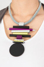 Christina Brampti Urban Abstract Geometric Necklace