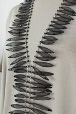 Christina Brampti See the Invisible Mesh Necklace
