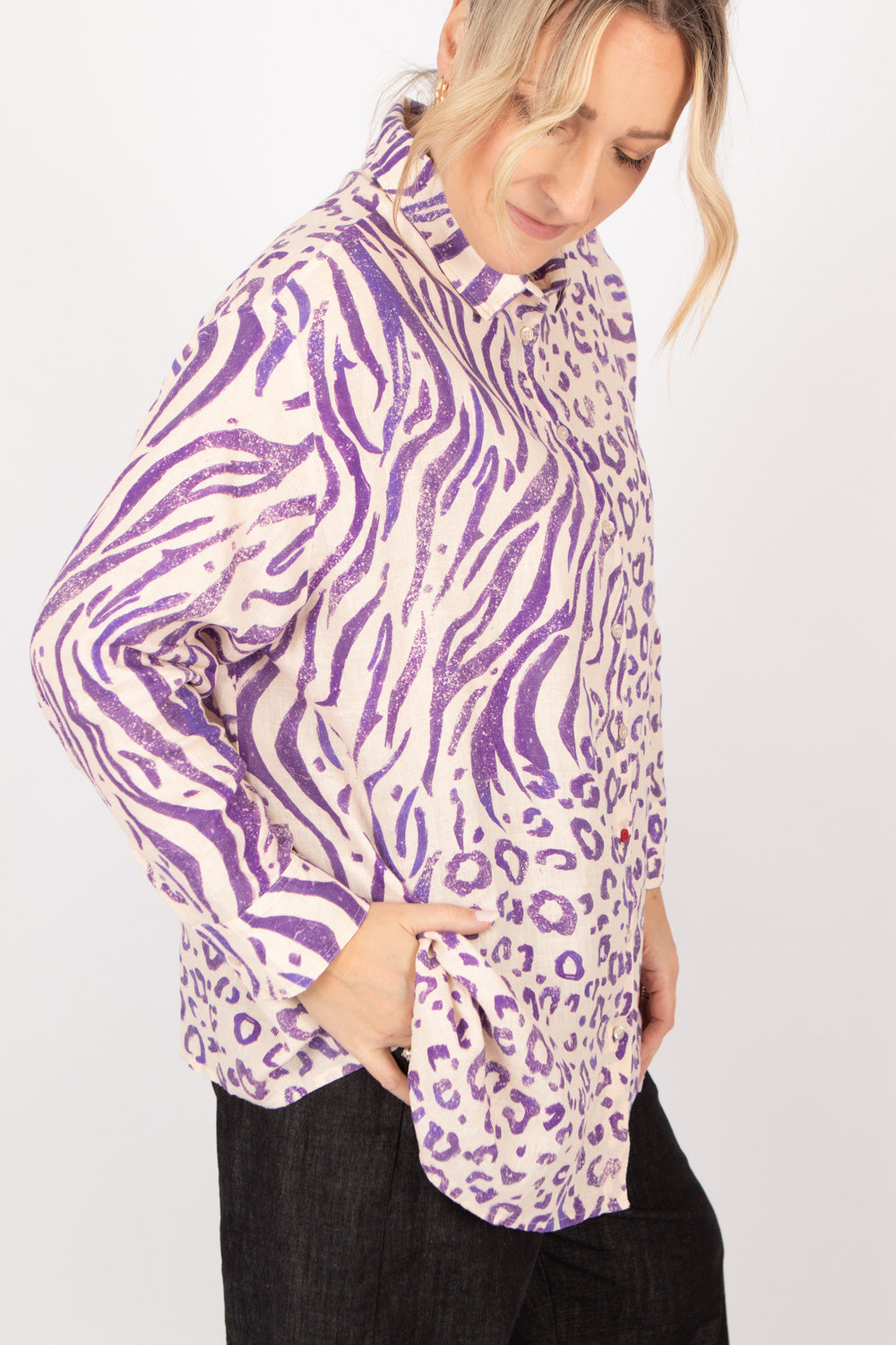 Estudio Viva The Bowie Linen Shirt