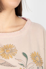 Magnolia Pearl Flight Flowers Friday Nago Sweatshirt