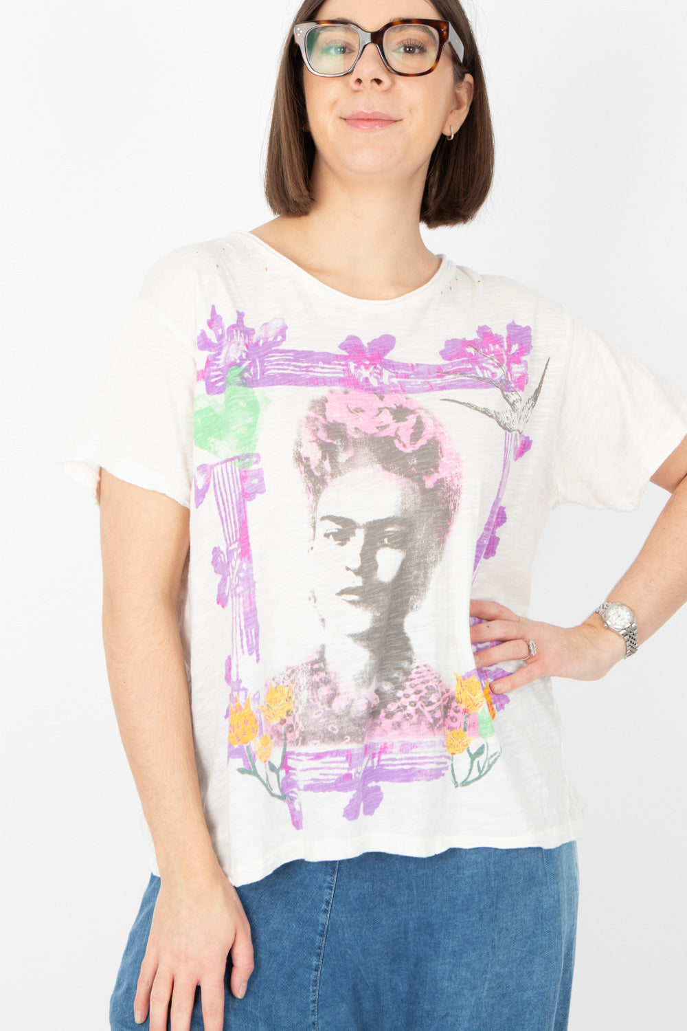 Magnolia Pearl Frida Retablo T