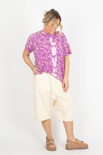 Magnolia Pearl Circus Love Block Print T- shirt